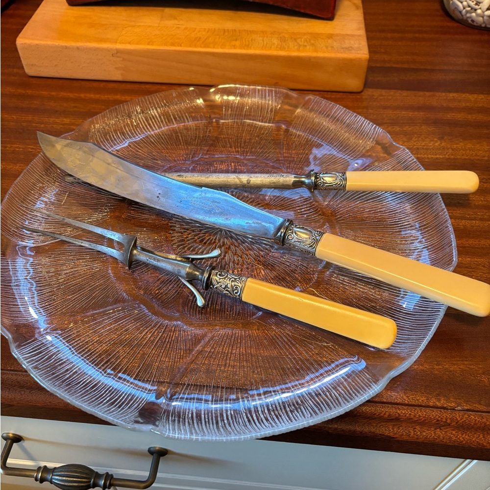 George H Cowan, Vintage Meat Carving Set